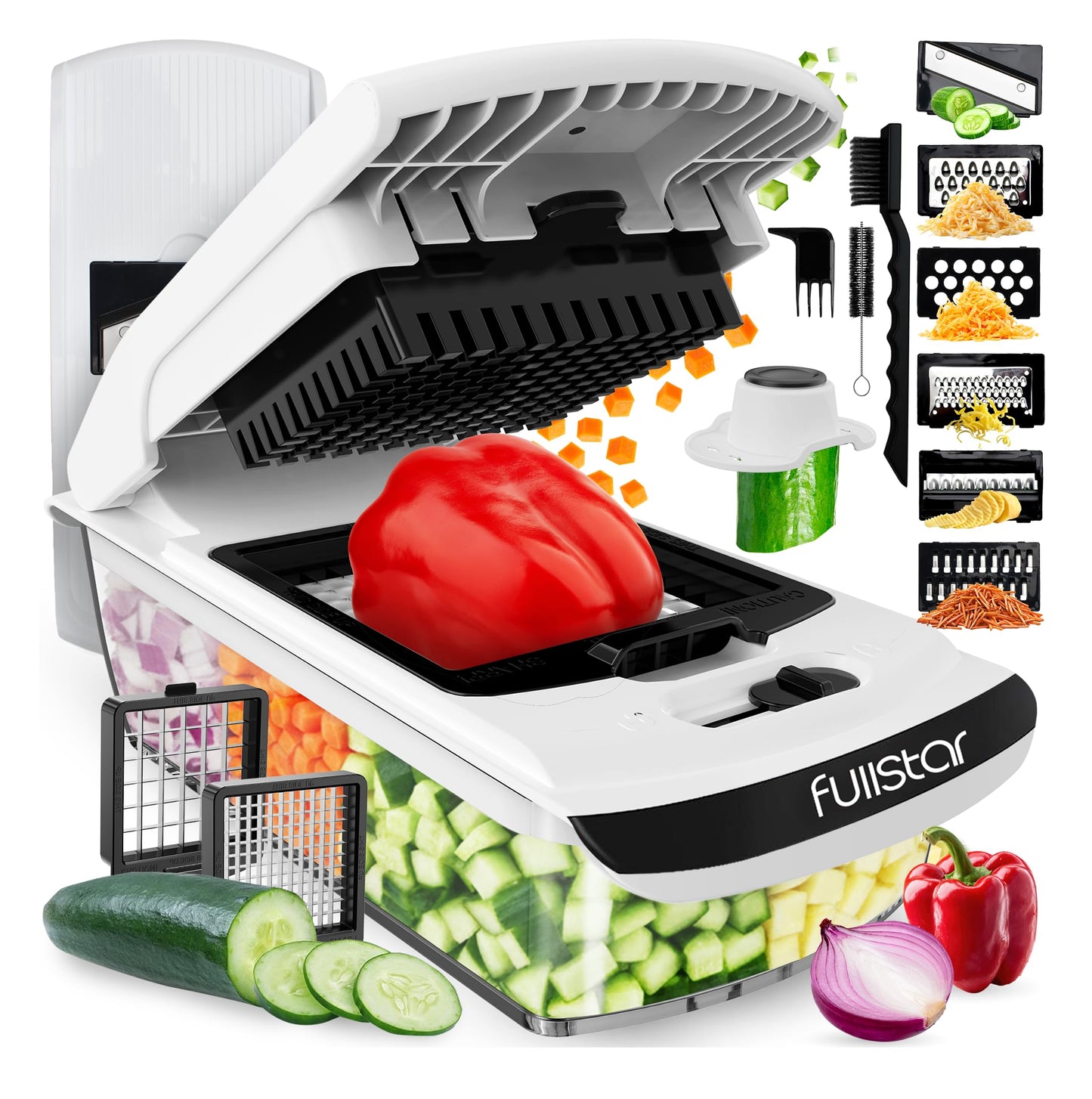 Fullstar Premium Vegetable Chopper and Mandoline Slicer