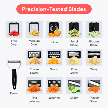Fullstar Premium Vegetable Chopper and Mandoline Slicer