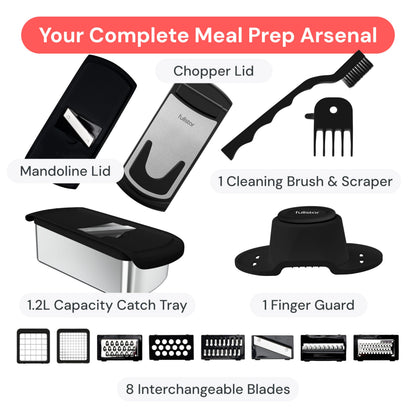 Fullstar Premium Vegetable Chopper and Mandoline Slicer